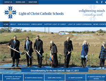 Tablet Screenshot of lightofchristschools.org